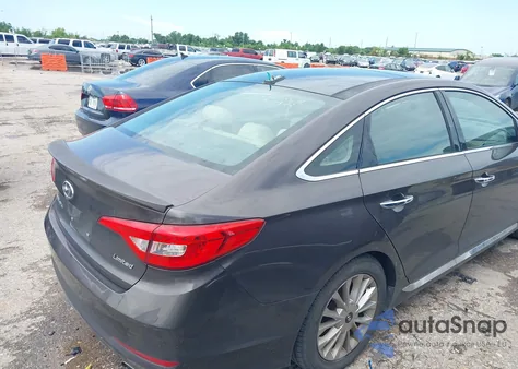 2015 Hyundai Sonata Limited z USA, uszkodzony, nr VIN 5NPE34AF5FH094184